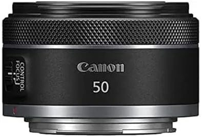 The Canon RF50mm F1.8 STM Lens, Mirrorless Lens, Fixed Focal Length compared in context