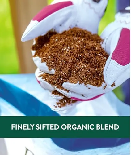 Close look at the Burpee, 9 Quarts | Premium Organic Potting Natural Soil Mix build quality