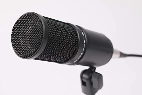 Close look at the Zoom ZDM-1 Dynamic Microphone for Podcasts, Voice-Overs, Vocals, and More build quality