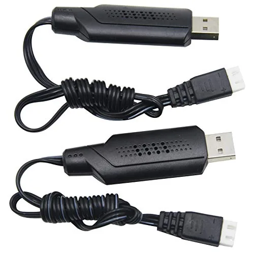 Blomiky 2 Pack 7.4V 1.3A Lithium Battery Charger Cable with XH-3P Plug for Some Review: Tested and Rated