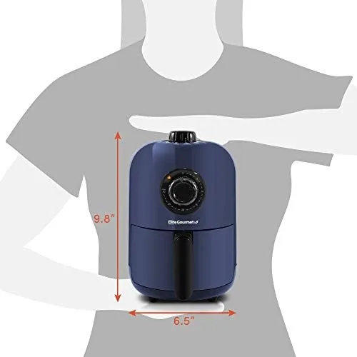 Testing the Elite Gourmet EAF1121BG Personal 1.1 Qt. Compact Space Saving Electric over two weeks