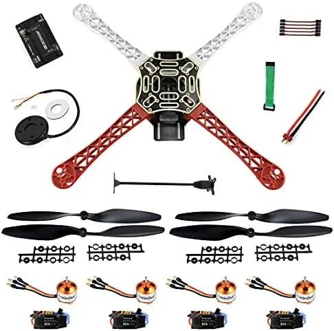 QWinOut F450 APM2.8 6M GPS DIY RC Drone Kit 450mm Frame RC Quadcopter 4-Axle Review: Tested and Rated