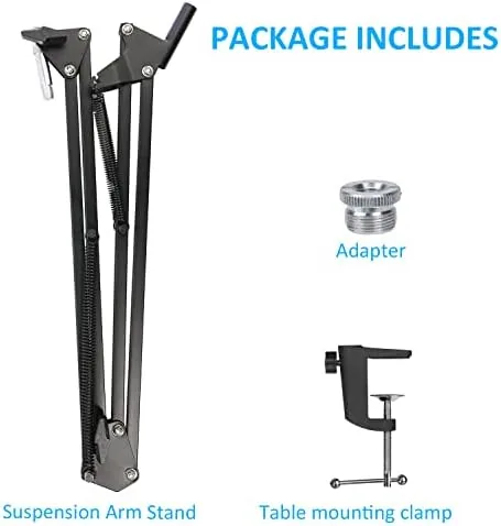 Another view of the Mic Arm for QuadCast S - Boom Arm for HyperX