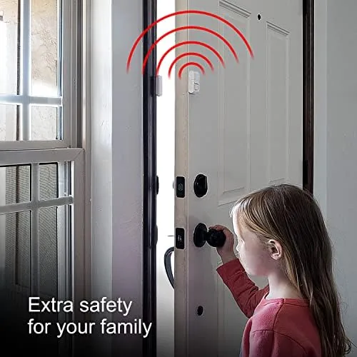 Another view of the UltraPro Personal Security Window and Door Alarm, 6 Pack, Wireless