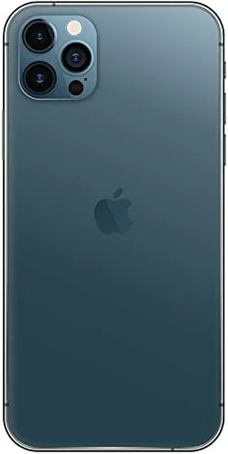 Close look at the Apple iPhone 12 Pro Max, 128GB, Pacific Blue - Fully Unlocked (Renewed) build quality
