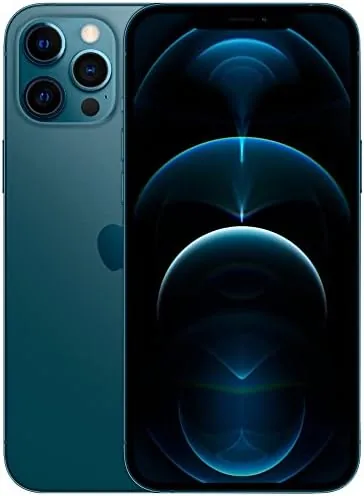 The Apple iPhone 12 Pro Max, 128GB, Pacific Blue - Fully Unlocked (Renewed) in real use