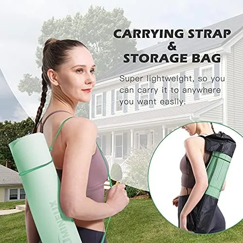 Testing the Yoga Mat Non Slip, Pilates Fitness Mats, Eco Friendly, Anti-Tear over two weeks