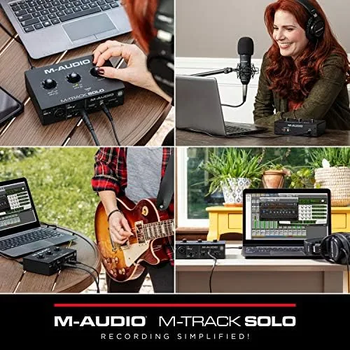 Testing the M-AUDIO M-Track Solo USB Audio Interface | XLR, Line and over two weeks