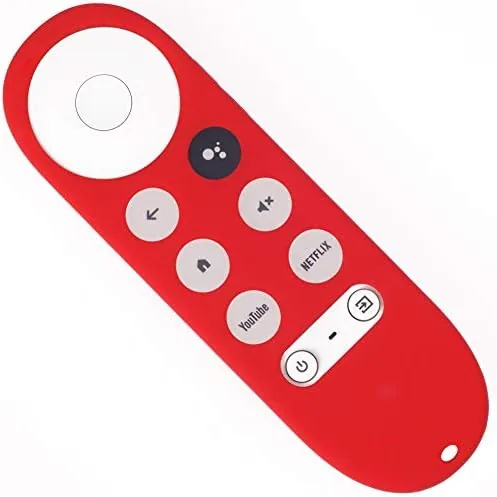 Close look at the Silicone Case for Chromecast with Google TV 2020 Voice Remote build quality