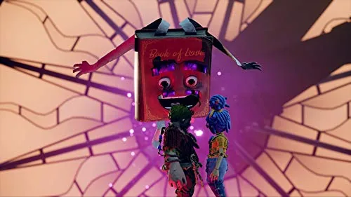 It Takes Two gameplay showing a puzzle that requires both players to coordinate their abilities