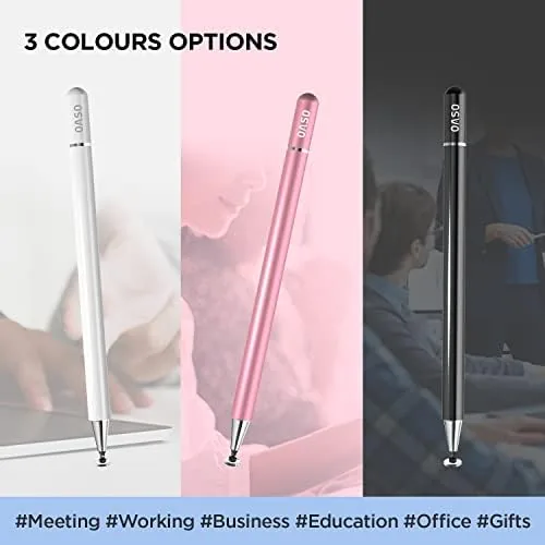 The Stylus Pen for Touch Screens, Disc Tip & Magnet Cap compared in context
