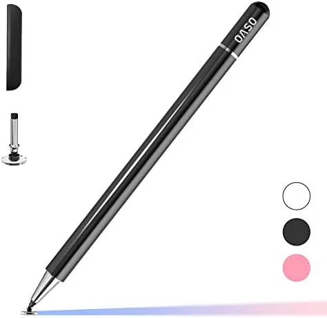 Pen for Tablet, Capacitive Disc Tip Stylus Pencil & Magnetic Cap Compatible with All Review: Tested and Rated