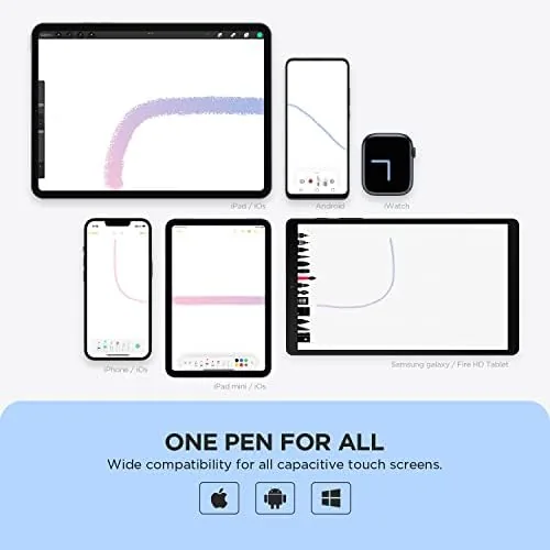 Close look at the Pen for Tablet, Capacitive Disc Tip Stylus Pencil & Magnetic build quality
