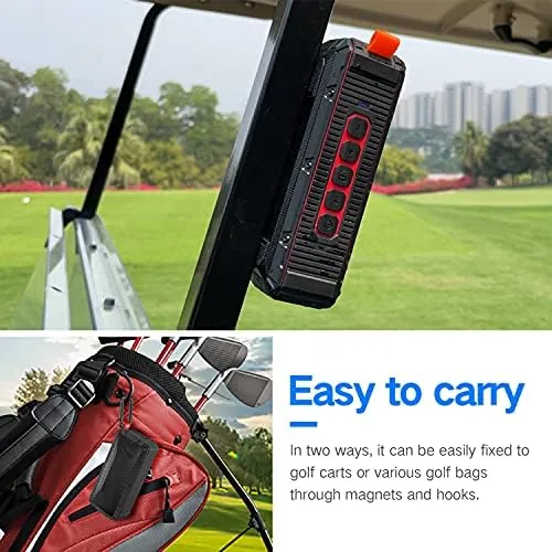 The Pro Portable Magnetic Bluetooth Golf Speaker Wireless Waterproof IPX6/Shockproof 3rd compared in context
