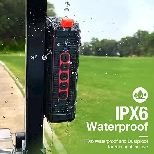 Testing the Pro Portable Magnetic Bluetooth Golf Speaker Wireless Waterproof IPX6/Shockproof 3rd over two weeks