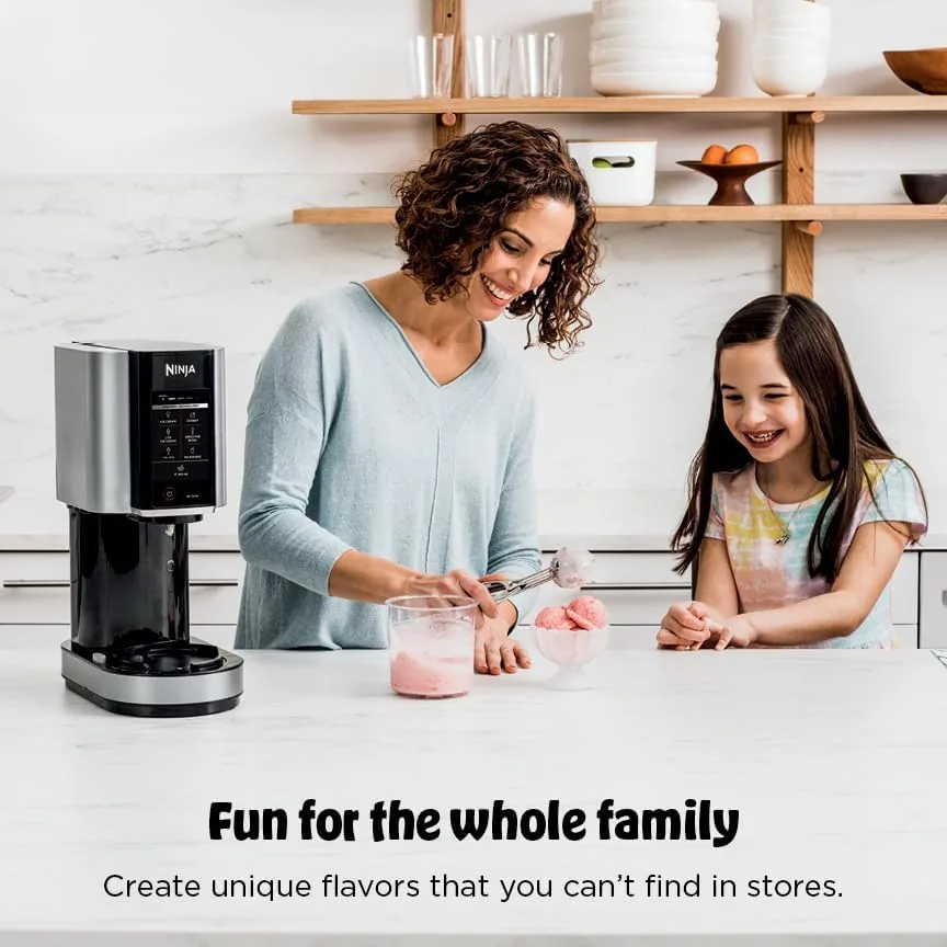 The Ninja® CREAMi® 7-in-1 Ice Cream Maker, Ice Cream, Gelato and compared in context