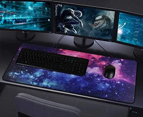 Testing the Gaming Mouse Pad, 31.5x15.7x0.12 inch Waterproof Computer Keyboard Mouse Mat over two weeks