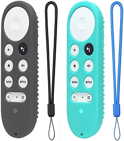 2 Pack Silicone Case for Chromecast with Google TV 2020 Voice Remote Protective Cover Review: Tested and Rated