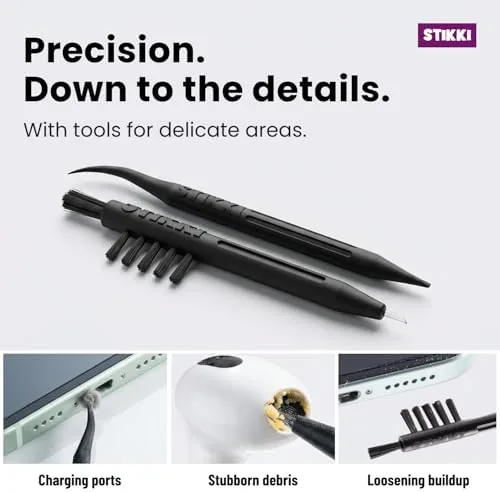 The Cleaning Putty & Precision Tools - Earbud, Port & Phone compared in context