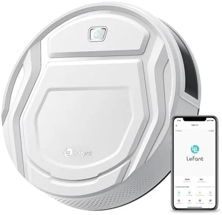 Lefant Robot Vacuum Cleaner, Strong Suction, 120 Mins Runtime, Slim, Low Noise, Automatic Self-Charging Review: Tested and Rated