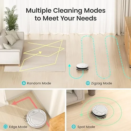 Close look at the Lefant Robot Vacuum Cleaner, Strong Suction, 120 Mins Runtime, Slim build quality