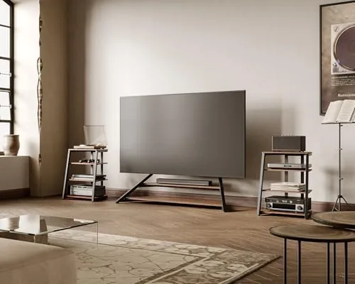 Testing the FITUEYES 4-Tier AV Media Stand Corner Shelf for Record Player over two weeks