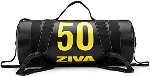 ZIVA Power Sandbag - Pre-Weighted Training Bag with Multiple Handles for Full-Body Strength & Review: Tested and Rated
