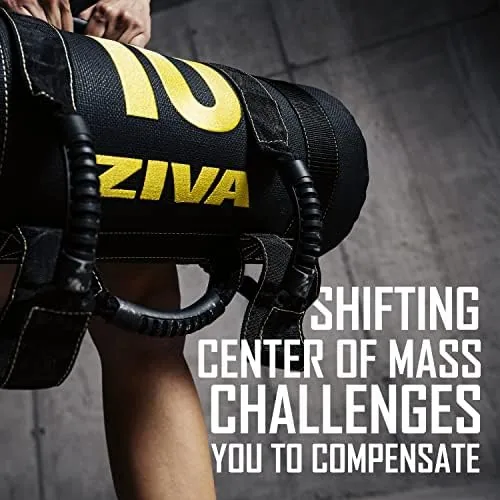 The ZIVA Power Sandbag , Pre-Weighted Training Bag with Multiple Handles compared in context