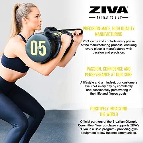 Testing the ZIVA Power Sandbag , Pre-Weighted Training Bag with Multiple Handles over two weeks