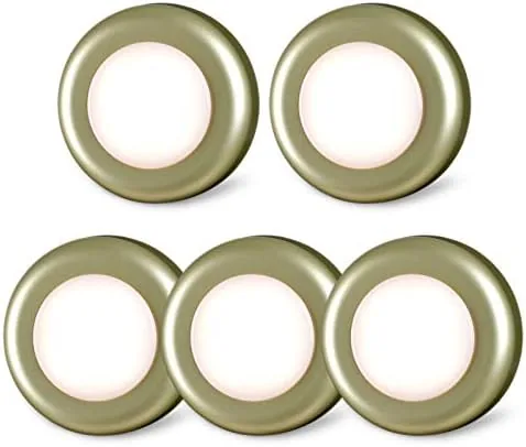 Overview of the STAR-SPANGLED 2.8" LED Stick on Push Tap Light Battery, 5