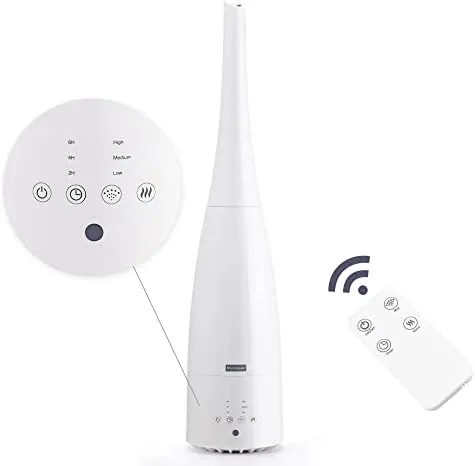 Warm & Cool Mist Humidifier with Remote,2.3L | 25dB Whisper Quiet, Remote Control, 12H Review: Tested and Rated