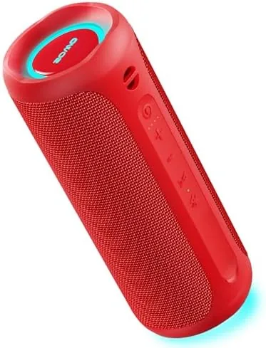 Overview of the SOWO Portable Bluetooth Speaker, Waterproof IPX7, 25W Loud Wirelss Speaker