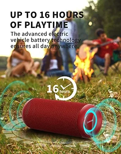 The SOWO Portable Bluetooth Speaker, Waterproof IPX7, 25W Loud Wirelss Speaker compared in context