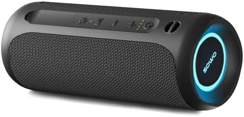 Overview of the SOWO Bluetooth Speaker Wireless, IPX7 Waterproof Portable Speaker Outdoor |