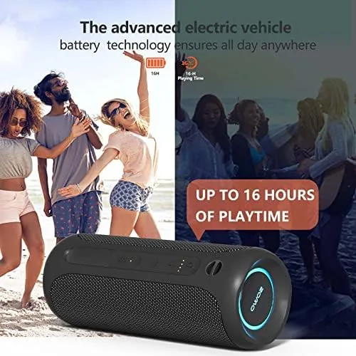 The SOWO Bluetooth Speaker Wireless, IPX7 Waterproof Portable Speaker Outdoor | in real use