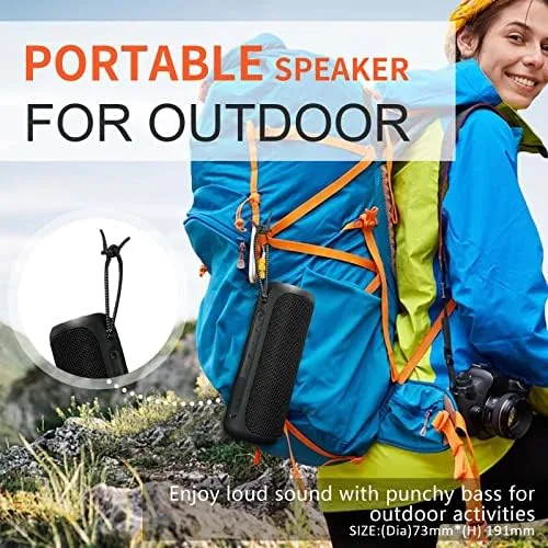 Another view of the SOWO Bluetooth Speaker Wireless, IPX7 Waterproof Portable Speaker Outdoor |