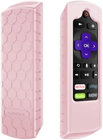 Overview of the Silicone Case for Roku Voice Remote RCA1R/RCAL7R, Express HD/4K+ |