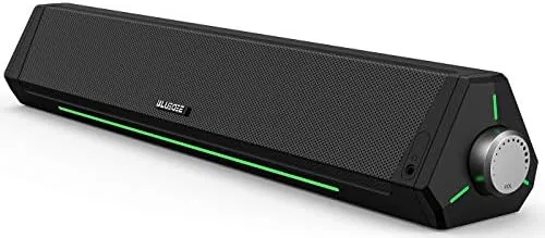 Overview of the Bluedee Computer Speakers for Desktop PC, Bluetooth AUX Computer Sound