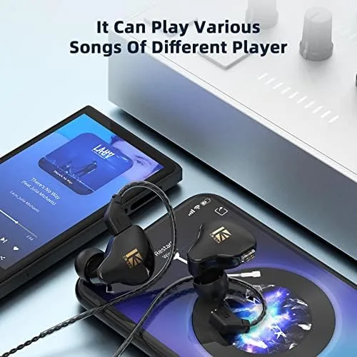 Another view of the KBEAR KS1 Earphones in Ear Monitor Super Bass Wired Earbuds