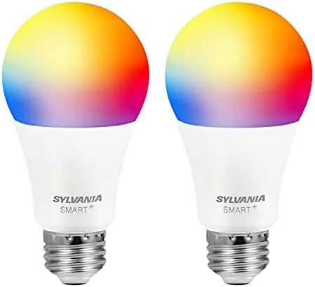 Sylvania Smart+ Bluetooth Mesh 60W Equivalent A19 LED Light Bulb, Full Color and Dimmable Review: Tested and Rated