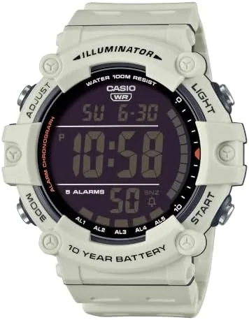 The Casio Illuminator AE1500WH Series | 10-Year Battery | LED Backlight compared in context