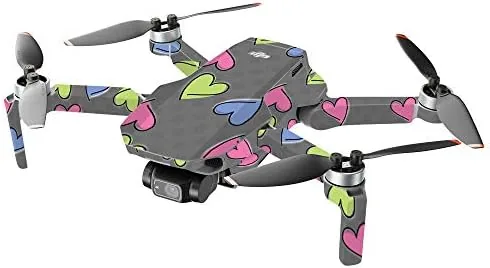 Close look at the MIGHTY SKINS MightySkins Compatible with DJI Mini 2 Portable Drone build quality