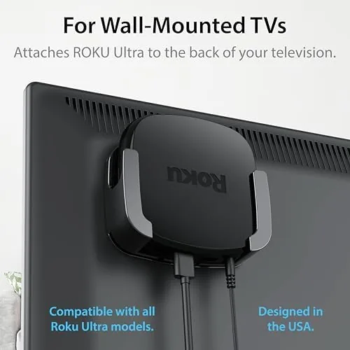 Close look at the TotalMount for Roku Ultra (Compatible with All Roku Ultra Models) build quality