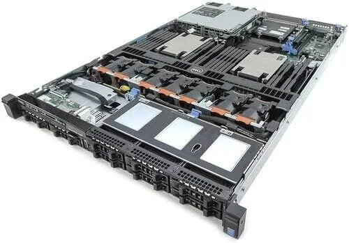 The R630 running a hypervisor with multiple virtual machines in the management console