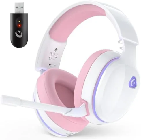 The AOC headset compared side by side with a wired budget headset