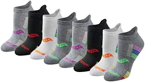 The Saucony Women's RunDry Performance Heel Tab Athletic Socks, Available in compared in context