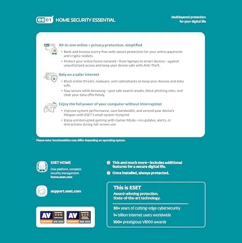 The ESET installation progress showing a quick guided setup