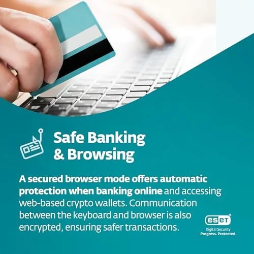 A comparison view showing the ESET Essential feature set next to the premium tier