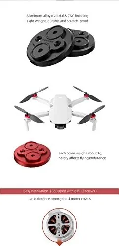 Testing the BTG Upgrade Motor Cover Cap for DJI Mini 2 SE/Mini over two weeks