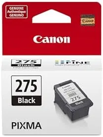 Canon PG-275 genuine black ink cartridge in its retail packaging